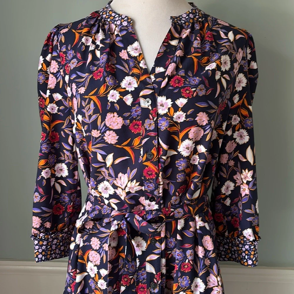 Gorgeous Draper, James floral midi dress - Picture 2 of 8
